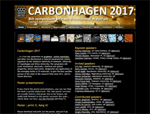 Tablet Screenshot of carbonhagen.com